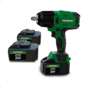 Chave Parafusadeira Impacto 1/2 Pol 67Kg Com 2 Baterias 20V