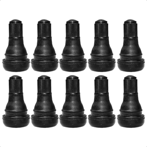 Kit 10 Bicos Válvula Pito P/ Pneu Moto Sem Câmara Tr 412