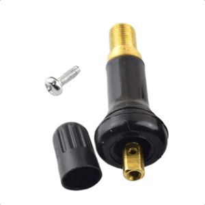 Kit 4 Bicos Pito Válvula Pneu Roda Sem Câmara Tr413 Com Sensor