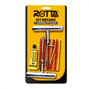 Kit Reparo Macarrão Pneu Carro Moto Sem Câmara