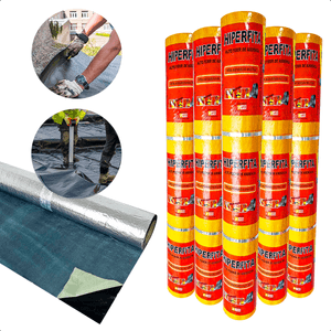 kit 5 Manta Asafaltica Impermeabilizante Telhado  90 cm 10m