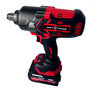 Chave De Impacto 21v 3/4 Pol Com 2 Baterias 4000mah