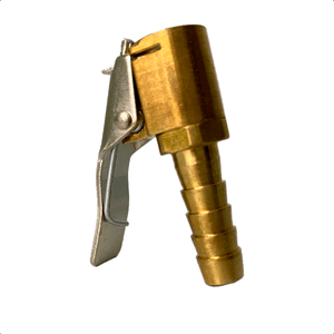 Bico Inflador Presilha Calibrar Encher Pneus 1/4" 24mm