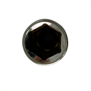 Soquete Cachimbo Tucho Torx Femea Longo E14 Encaixe 1/2 Pol