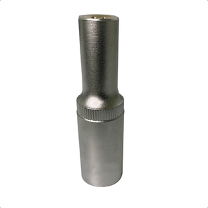 Soquete Cachimbo Tucho Sextavado Longo 8mm Encaixe 1/2"