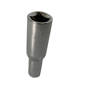 Soquete Cachimbo Tucho Estriado Longo 11mm Encaixe 1/2 Pol