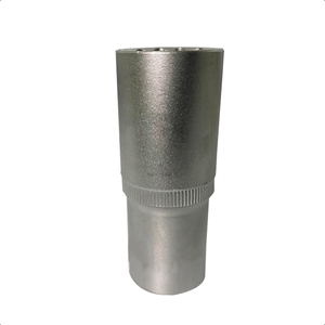Soquete Cachimbo Tucho Estriado Longo 24mm Encaixe 1/2 Pol