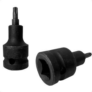 Soquete Cachimbo Tucho Torx Impacto Longo T25 1/2 Polegada