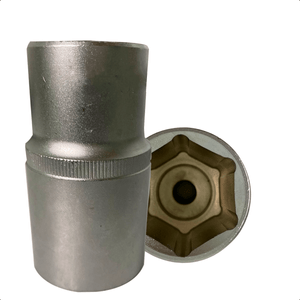 Soquete Cachimbo Tucho Sextavado Longo 34mm Encaixe 1/2 Pol
