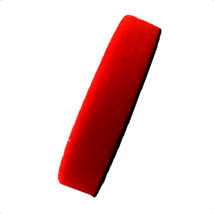 Boina Square Para Polimento Automotivo Vermelha Lustro 5"