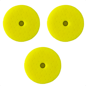 Kit 3 Boina De Polimento Automotivo Amarelo Corte Médio 5