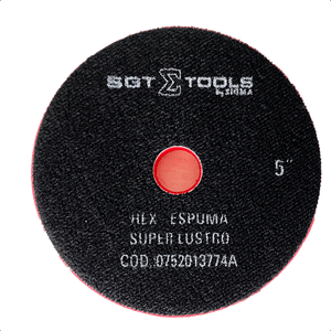 Kit 3 Boina De Polimento Automotivo Vermelha Super Lustro 5"