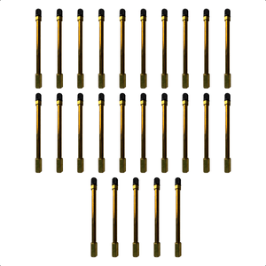 Kit 25 Prolongadores Metálicos 125mm para Pneu de Caminhão