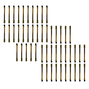 Kit 50 Prolongadores Metálicos 125mm para Pneu Caminhão