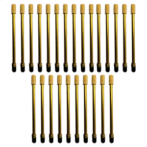 Kit 25 Extensões Metálicas para Válvula de Caminhão  152mm