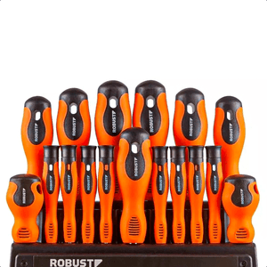 Conjunto Chaves Fendas Bits e Soquetes 39 Peças Robust