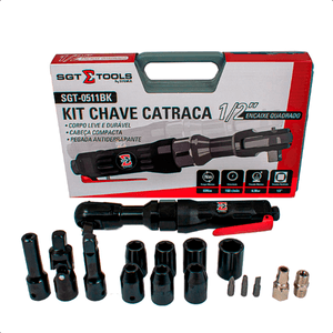 Conjunto Chaves Catraca Com Soquetes 1/2" 69Nm SGT0511BK