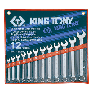 Jogo De Chave Combinada 12 Peças 8 Até 22mm King Tony