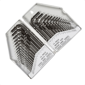Kit Chave Allen CR-V 30 Peças Noll Curta-Longa 374.0002 Noll