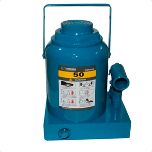 Macaco Hidráulico Pneumático Garrafa 50 Ton 8745 Ribeiro