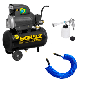 Tornador Pneumático Com Kit Compressor E Mangueira Feron